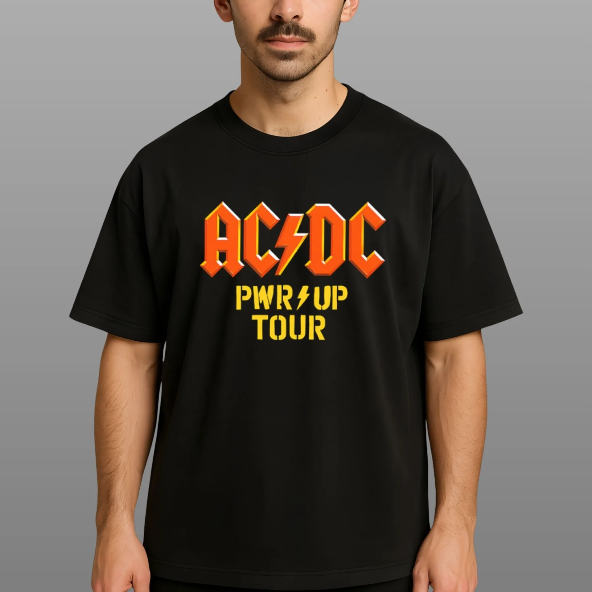 Remera Rock "PWR UP"